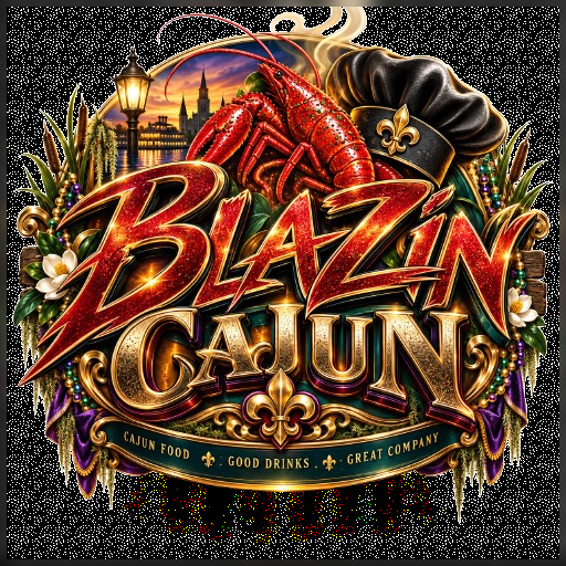 Blazin Cajun logo