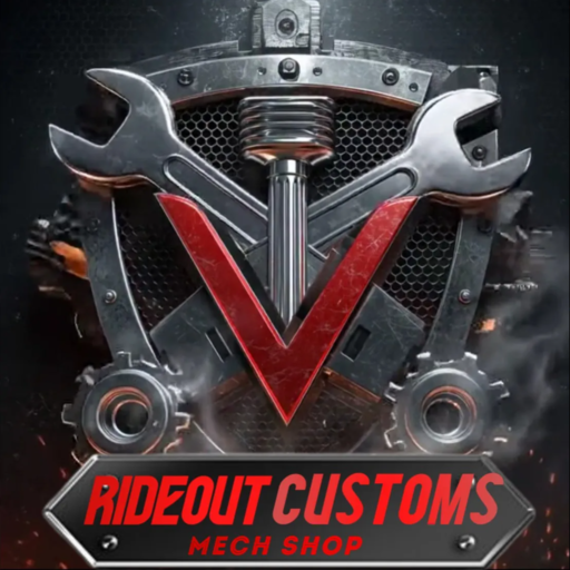 RIDEOUT Customs logo